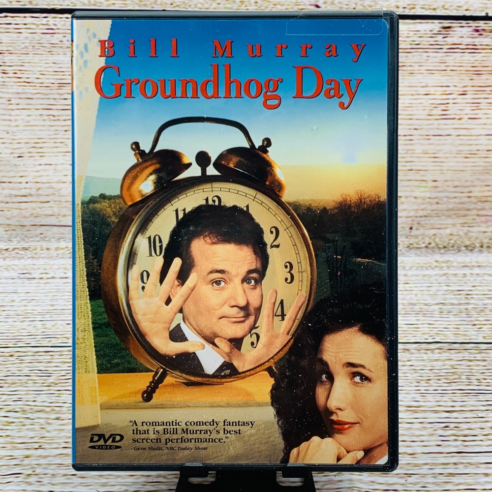 Groundhog Day [1993‎ DVD] Bill Murray Romantic Comedy Fantasy Movie Widescreen